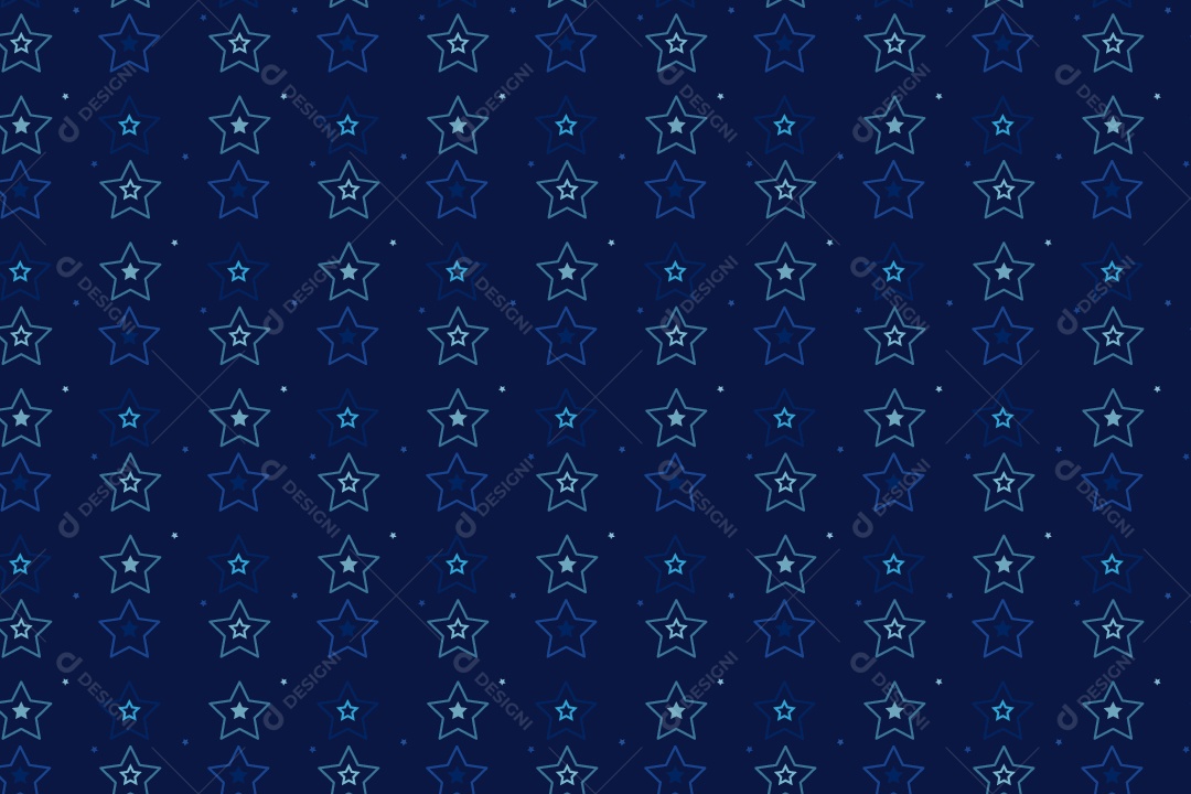 Padrão de Papel de Parede de Estrelas Ilustração Vetor EPS