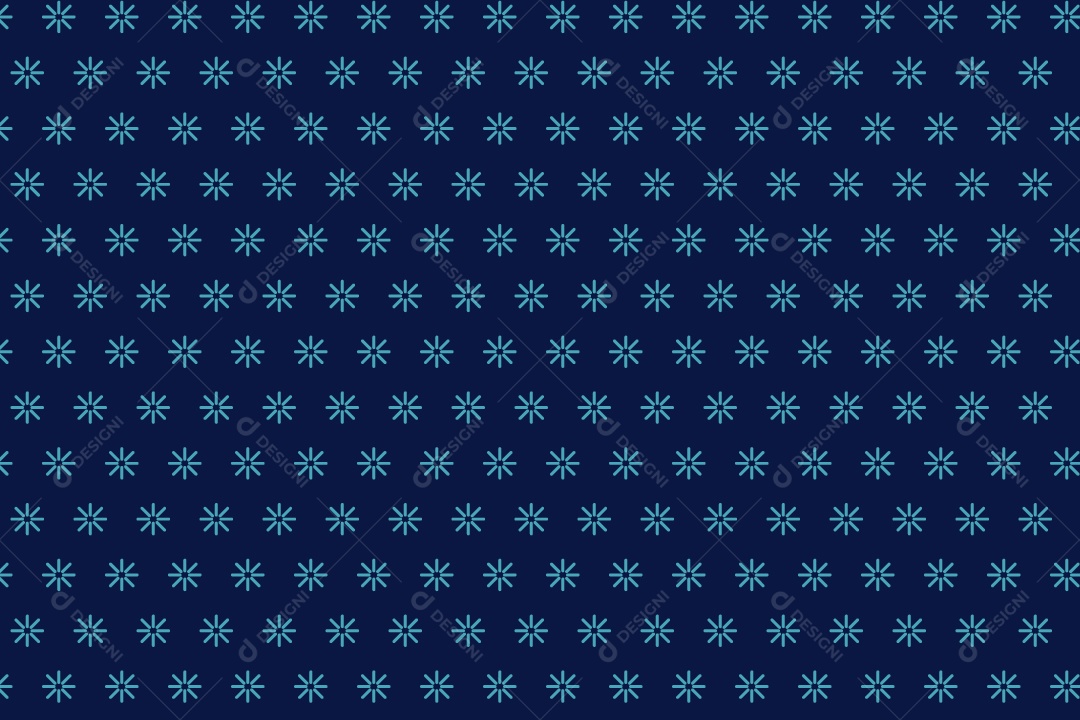 Padrão de Flores Ilustração Vetor EPS