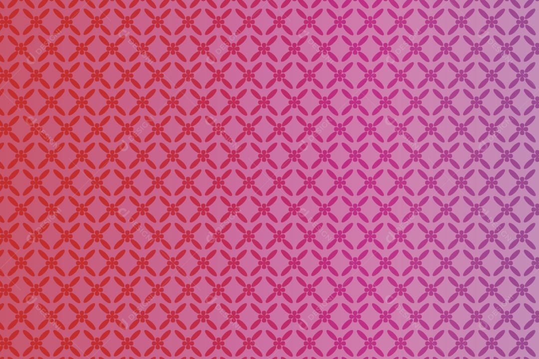 Padrão de Flores Ilustração Vetor EPS