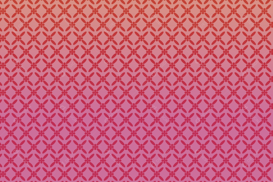 Padrão de Flores Ilustração Vetor EPS