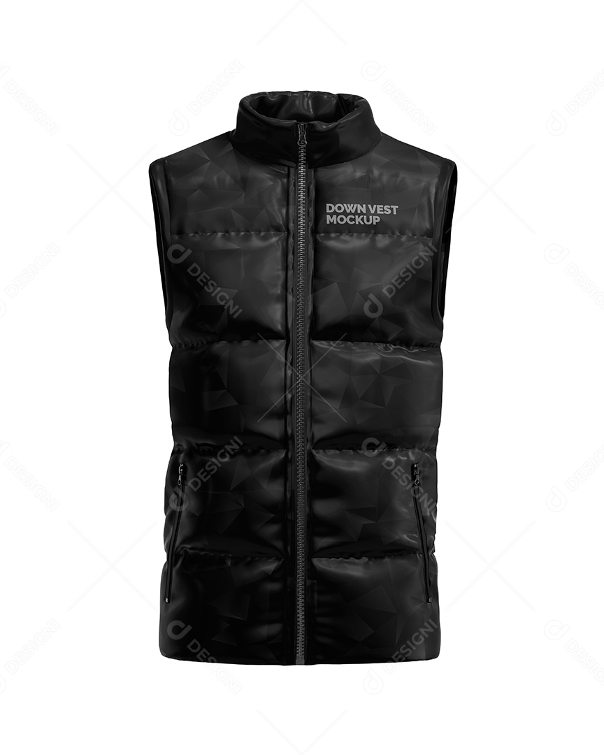 Mockup Colete Frio PSD Editável