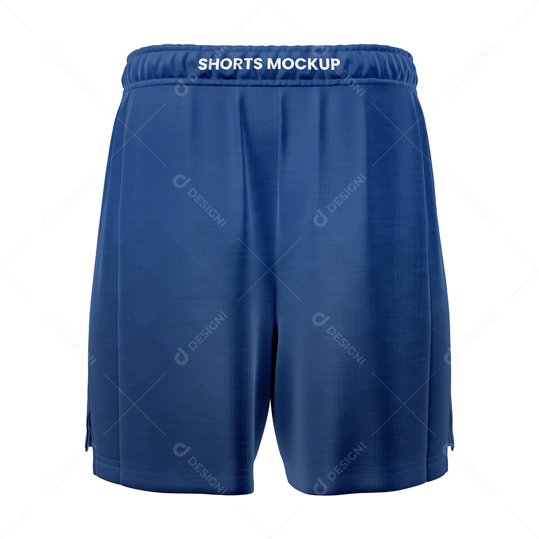 Short de Futebol Costa Mockup PSD Editável