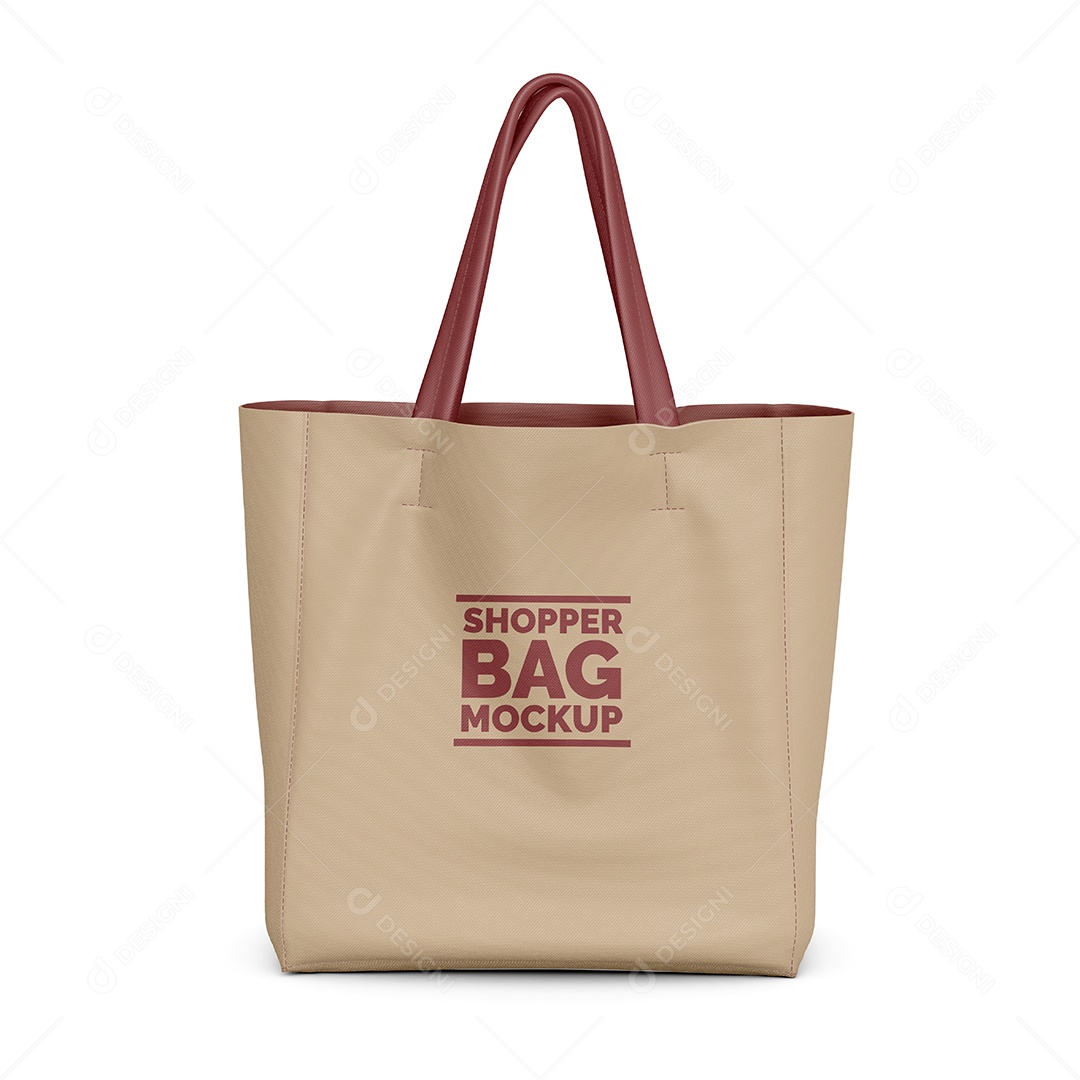 Mockup Bolsa Com Alça PSD Editável