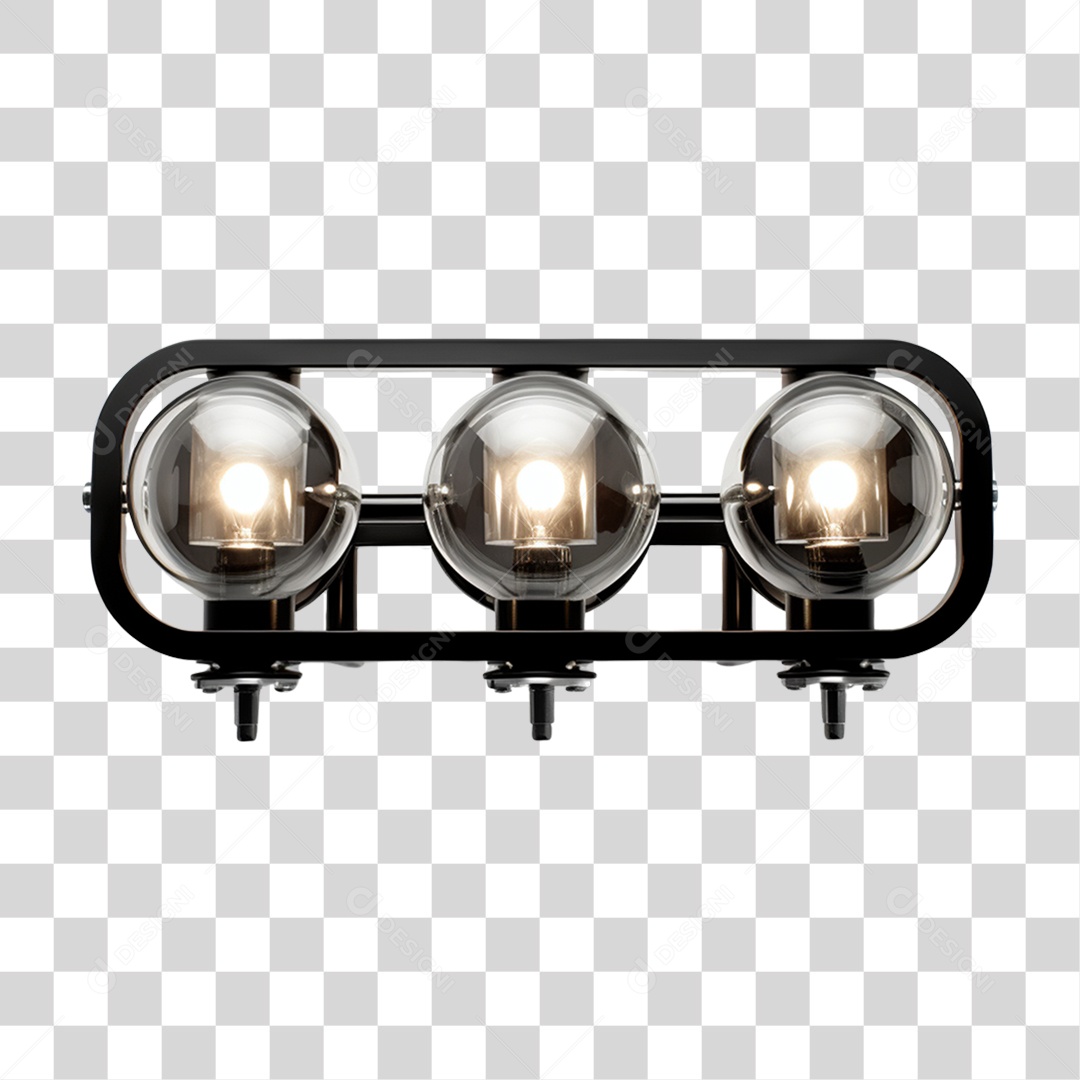 Luzes Focos Metal Refletores PNG Transparente