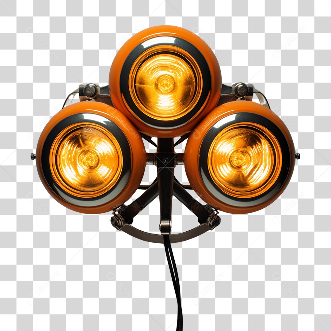 Luzes Focos Metal Refletores PNG Transparente