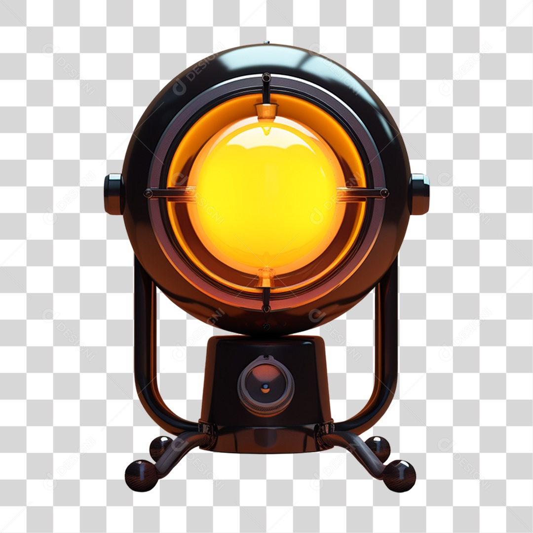 Luzes Focos Metal Refletores PNG Transparente