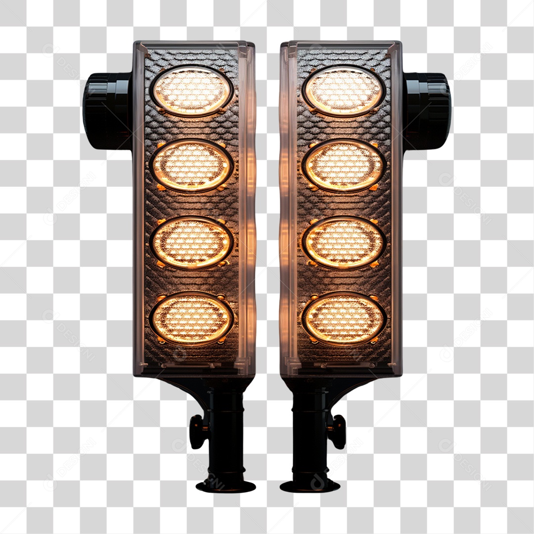 Luzes Focos Metal Refletores PNG Transparente