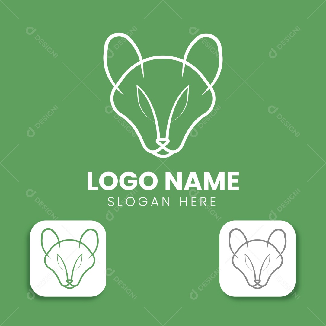 Modelo de Logo Ilustração Vetor EPS Editável