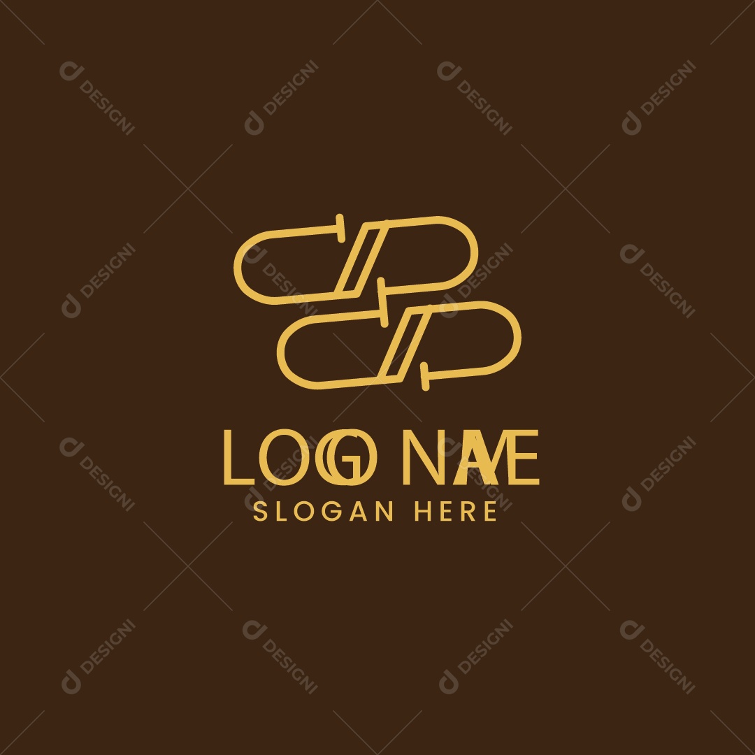 Modelo de Logo Ilustração Vetor EPS Editável