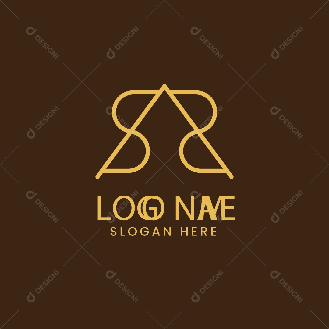 Modelo de Logo Ilustração Vetor EPS Editável