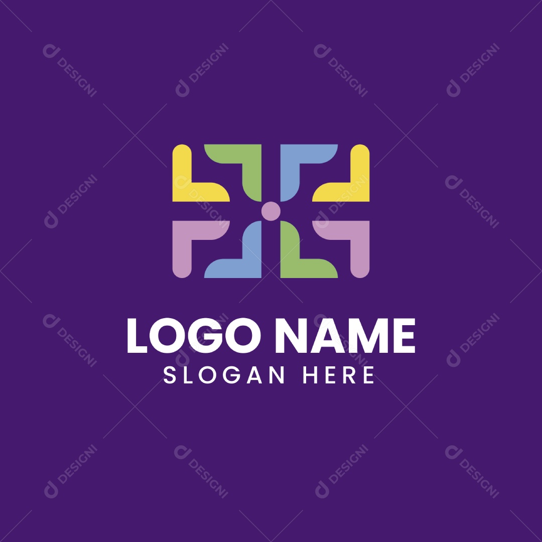 Modelo de Logo Ilustração Vetor EPS Editável