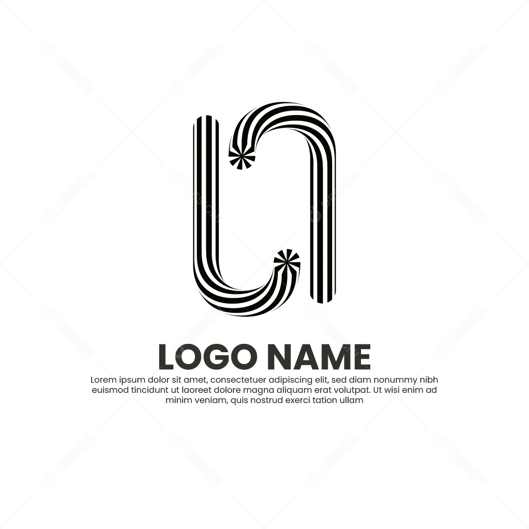 Modelo de Logo Ilustração Vetor EPS Editável