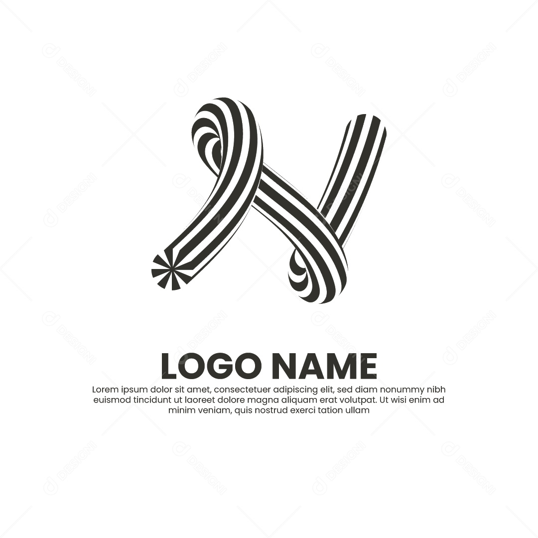 Modelo de Logo Ilustração Vetor EPS Editável