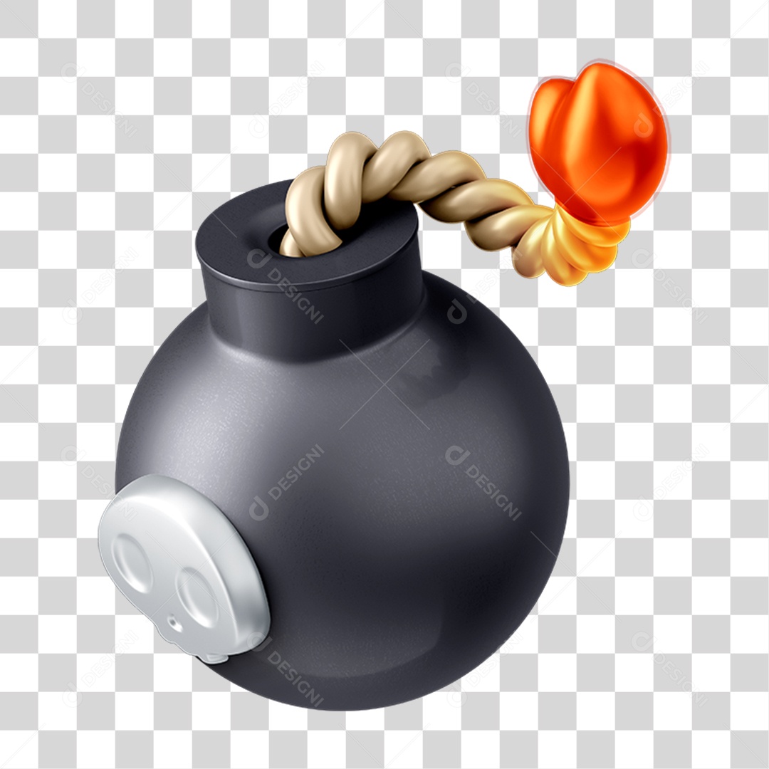 Bomba Clássica PNG Transparente