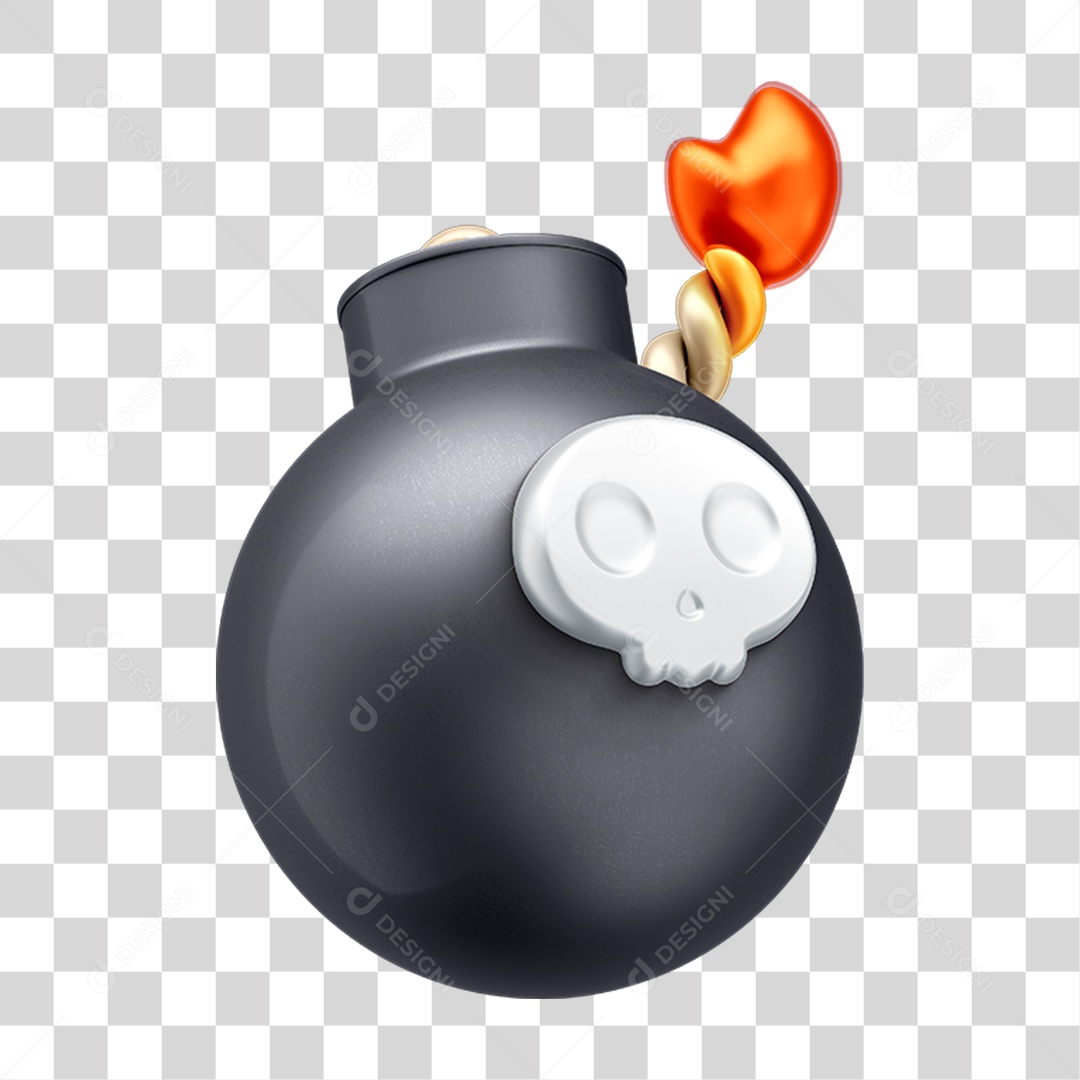 Bomba Clássica PNG Transparente