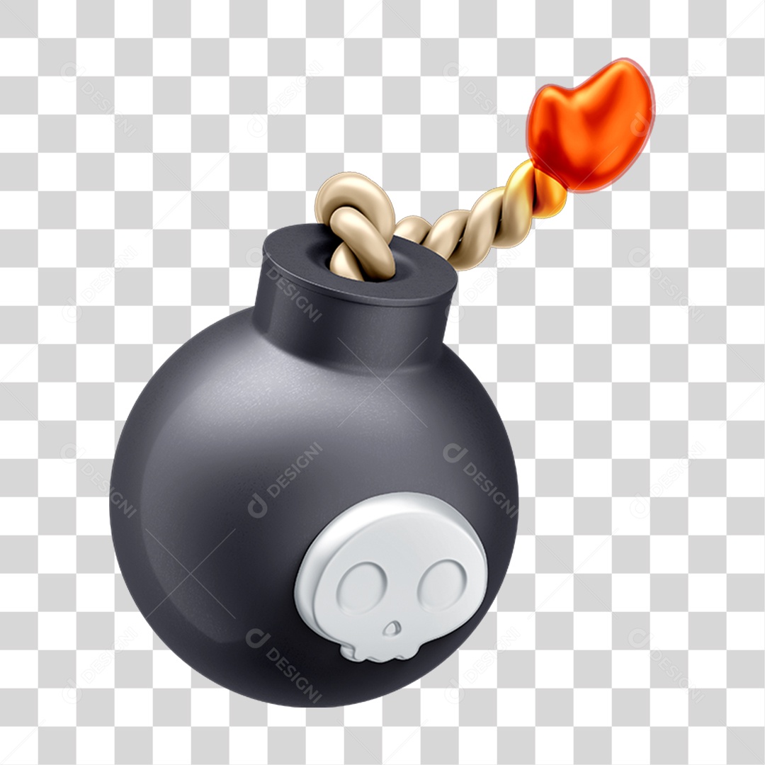 Bomba Clássica PNG Transparente