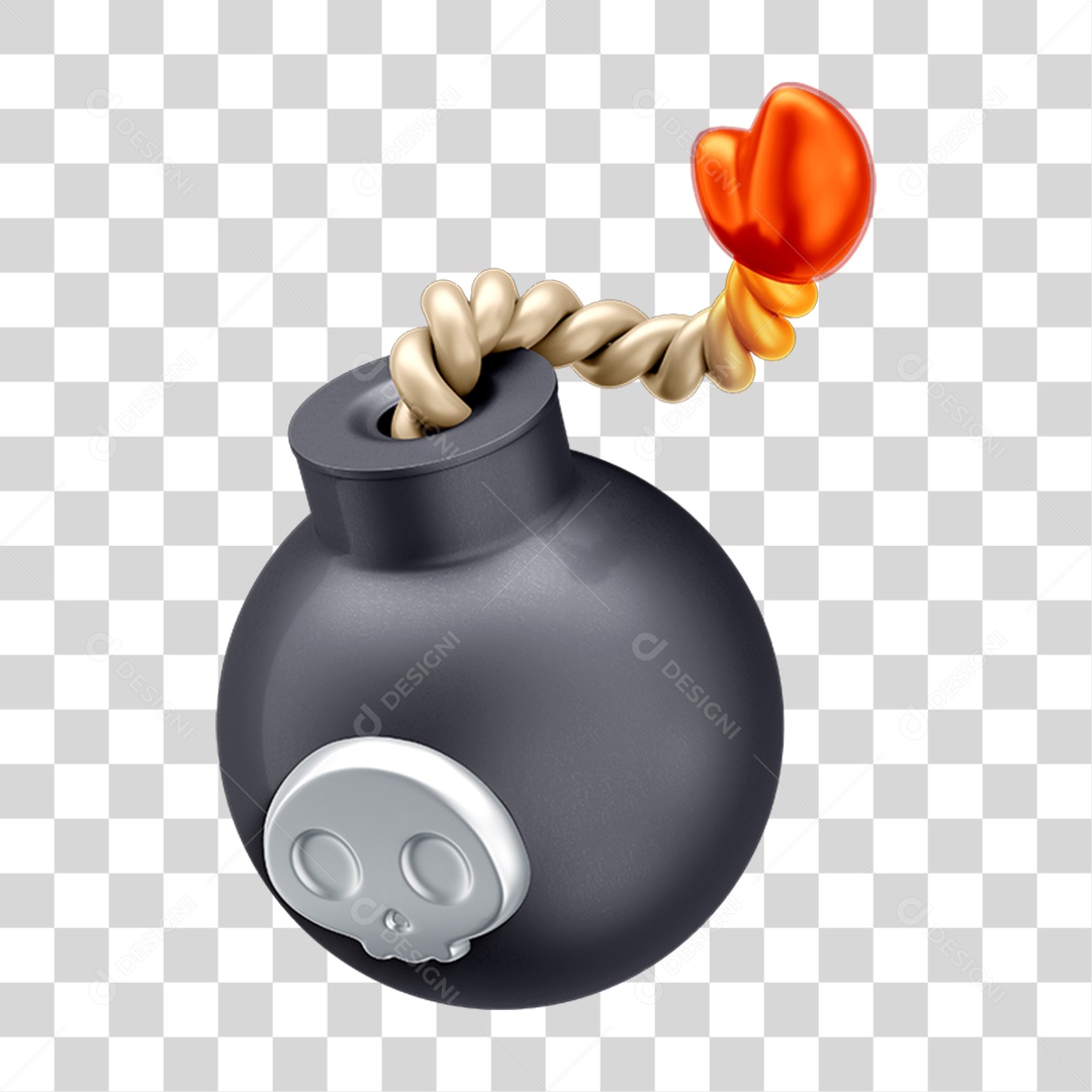 Bomba Clássica PNG Transparente