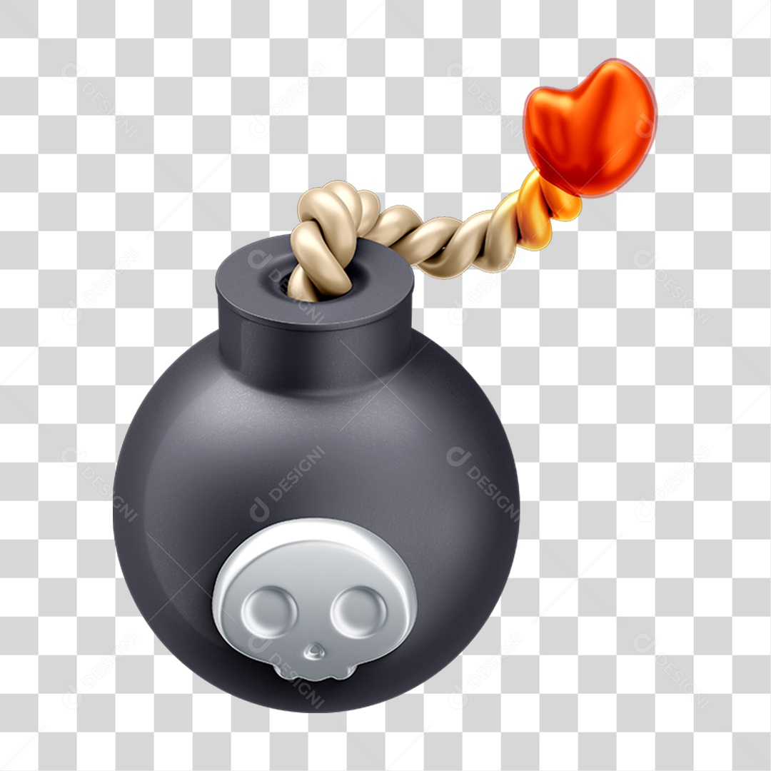 Bomba Clássica PNG Transparente