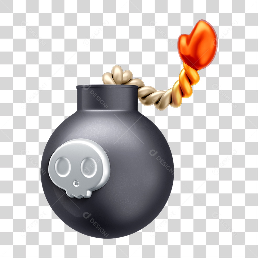 Bomba Clássica PNG Transparente