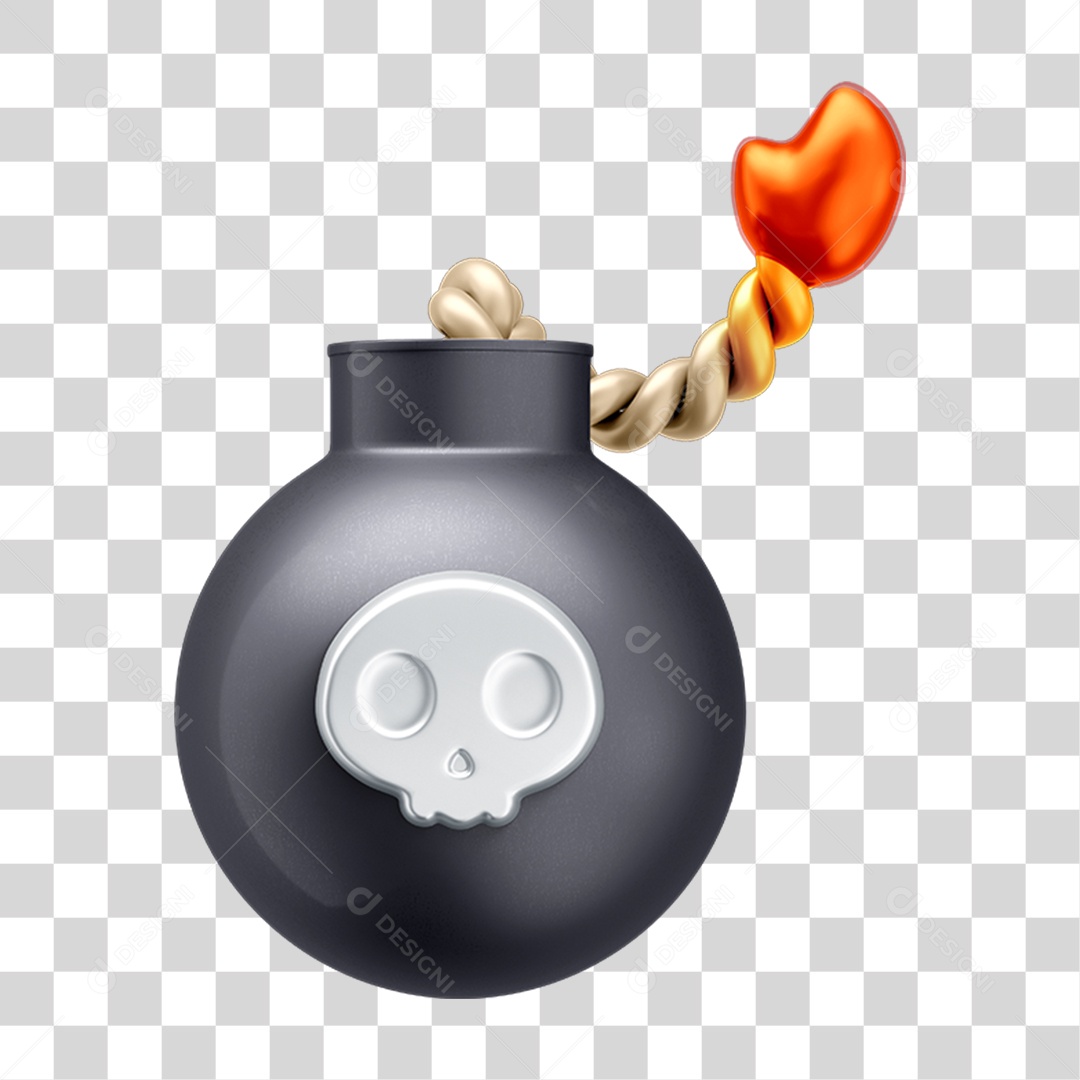 Bomba Clássica PNG Transparente