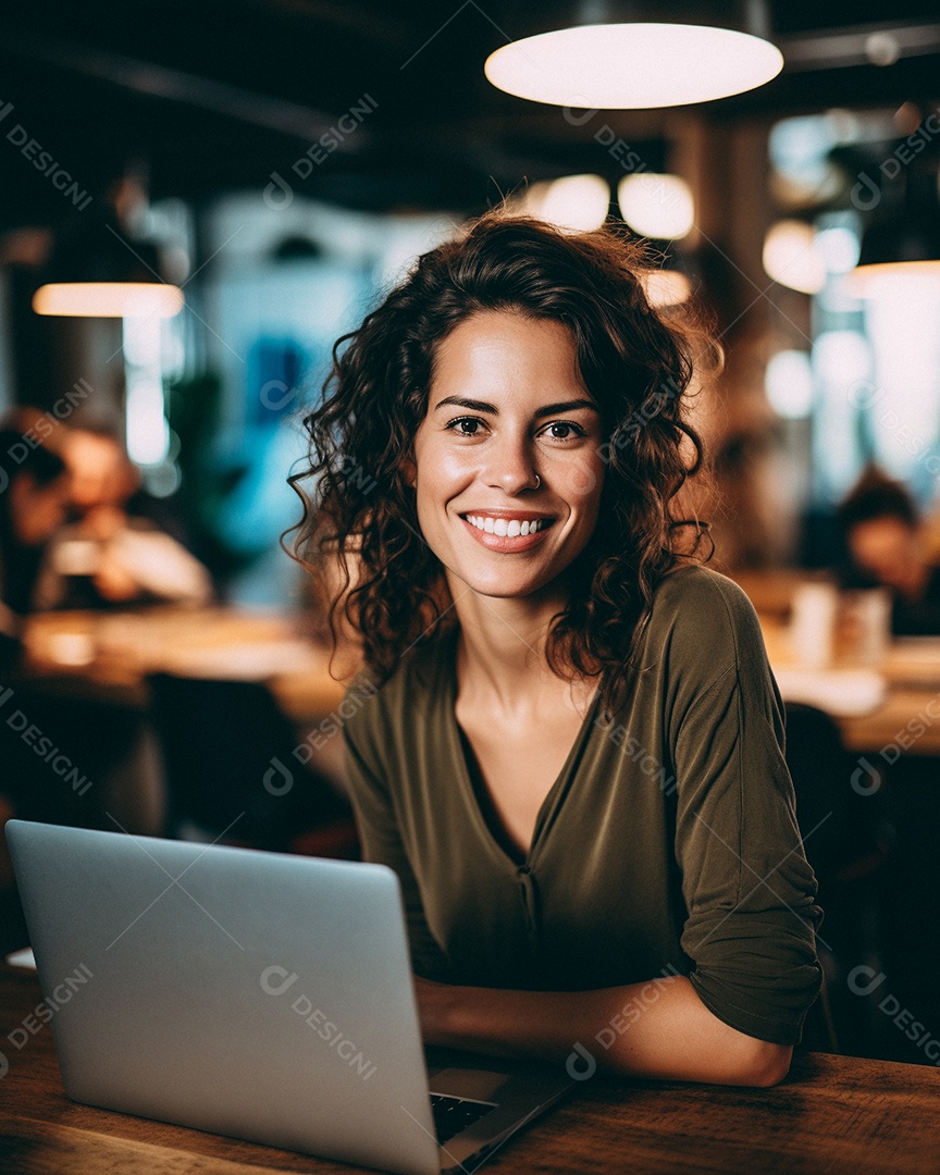 mulher atraente na casa dos 30 anos