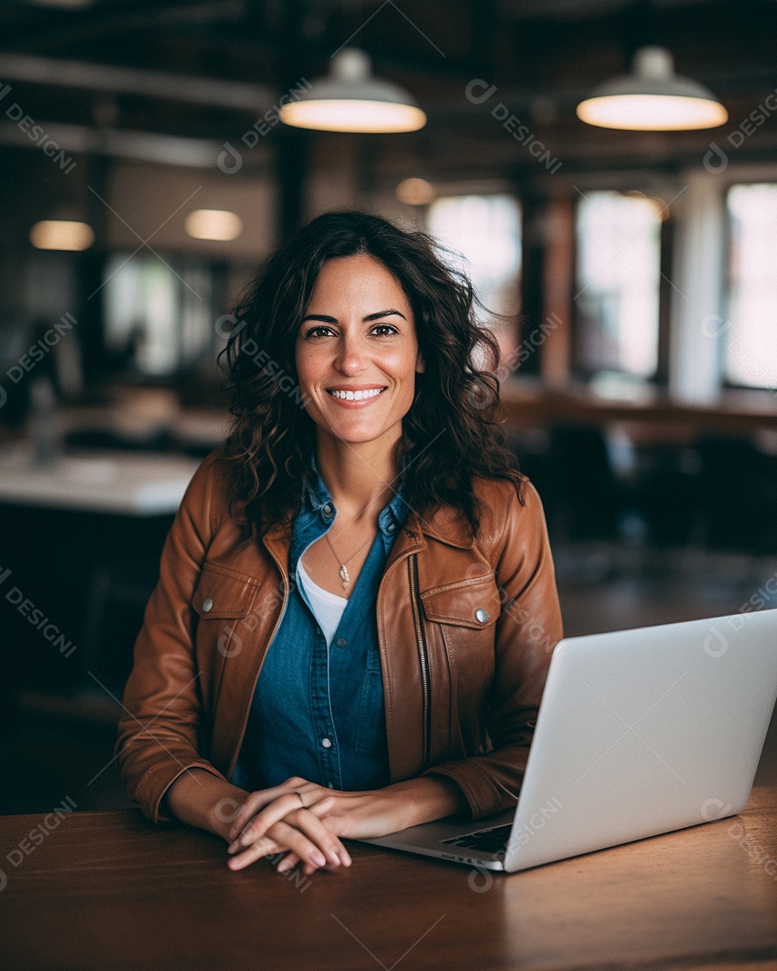 mulher atraente na casa dos 30 anos