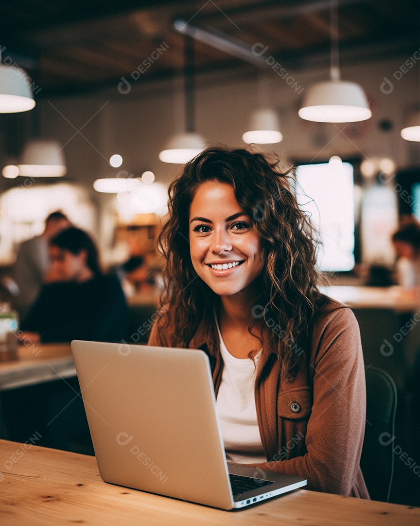 mulher atraente na casa dos 30 anos