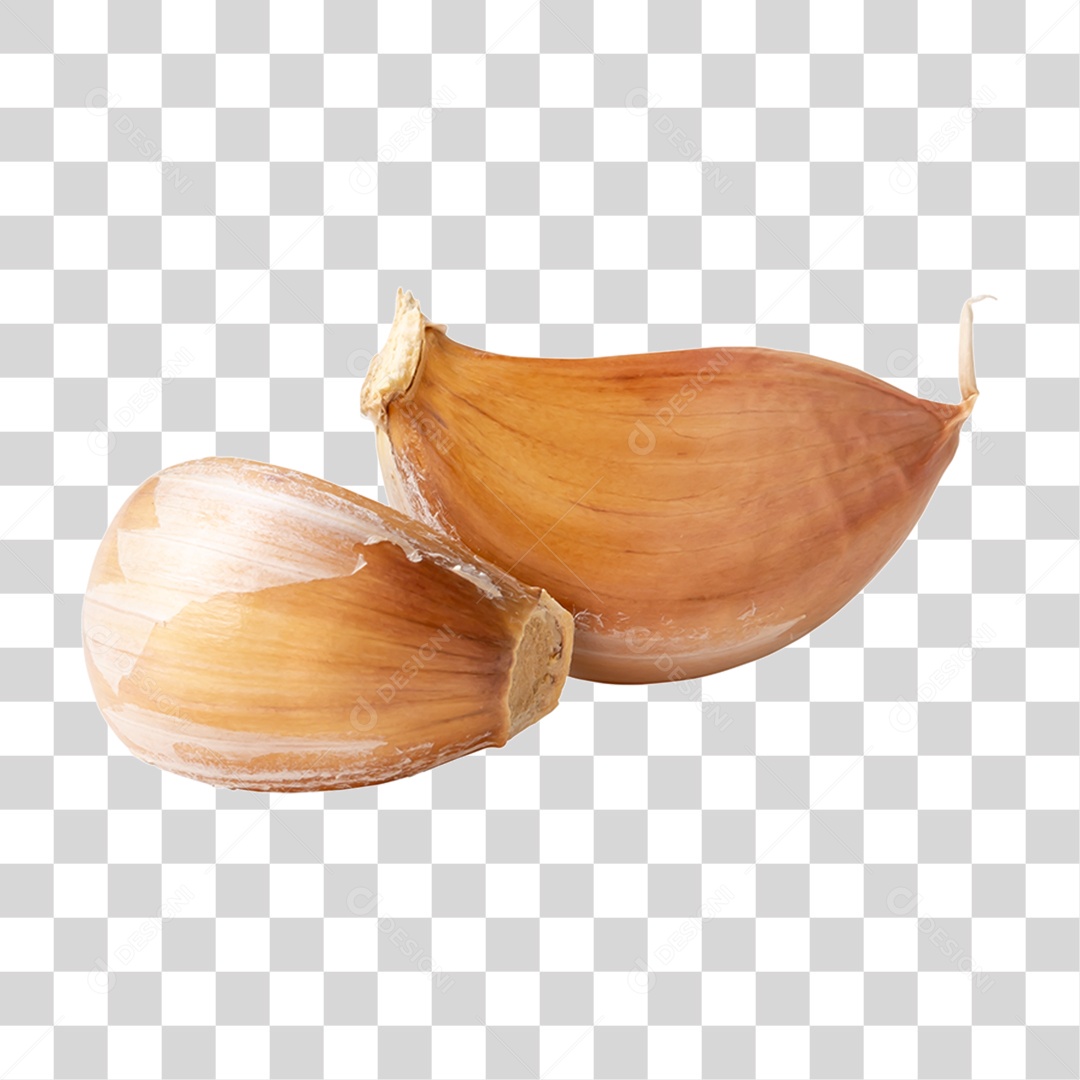 Dentes de Alho PNG Transparente