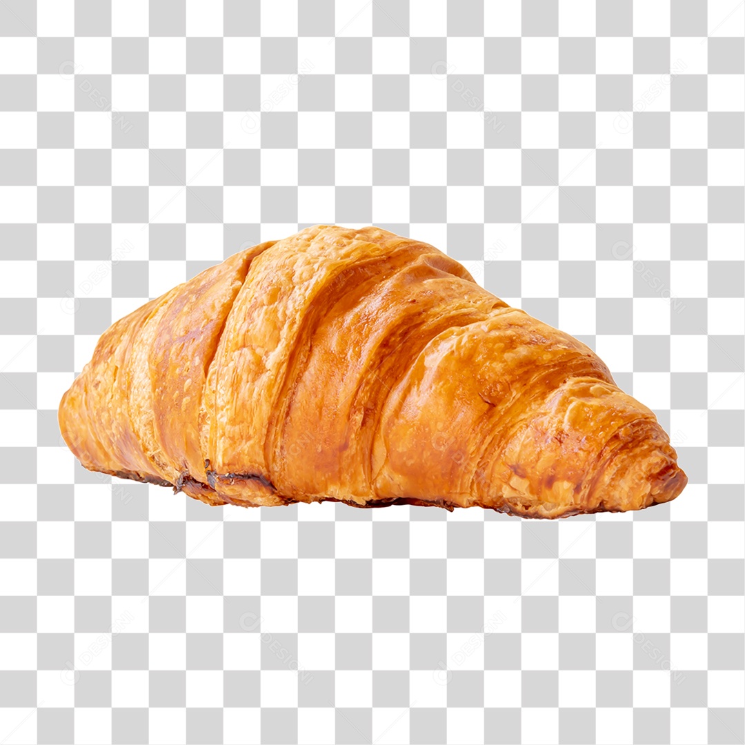 Croissant Assado PNG Transparente