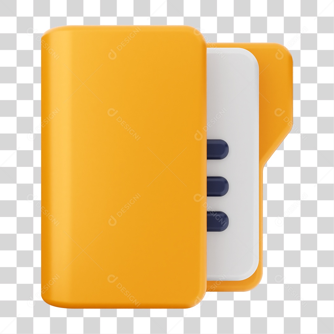 Pasta de Arquivos PNG Transparente