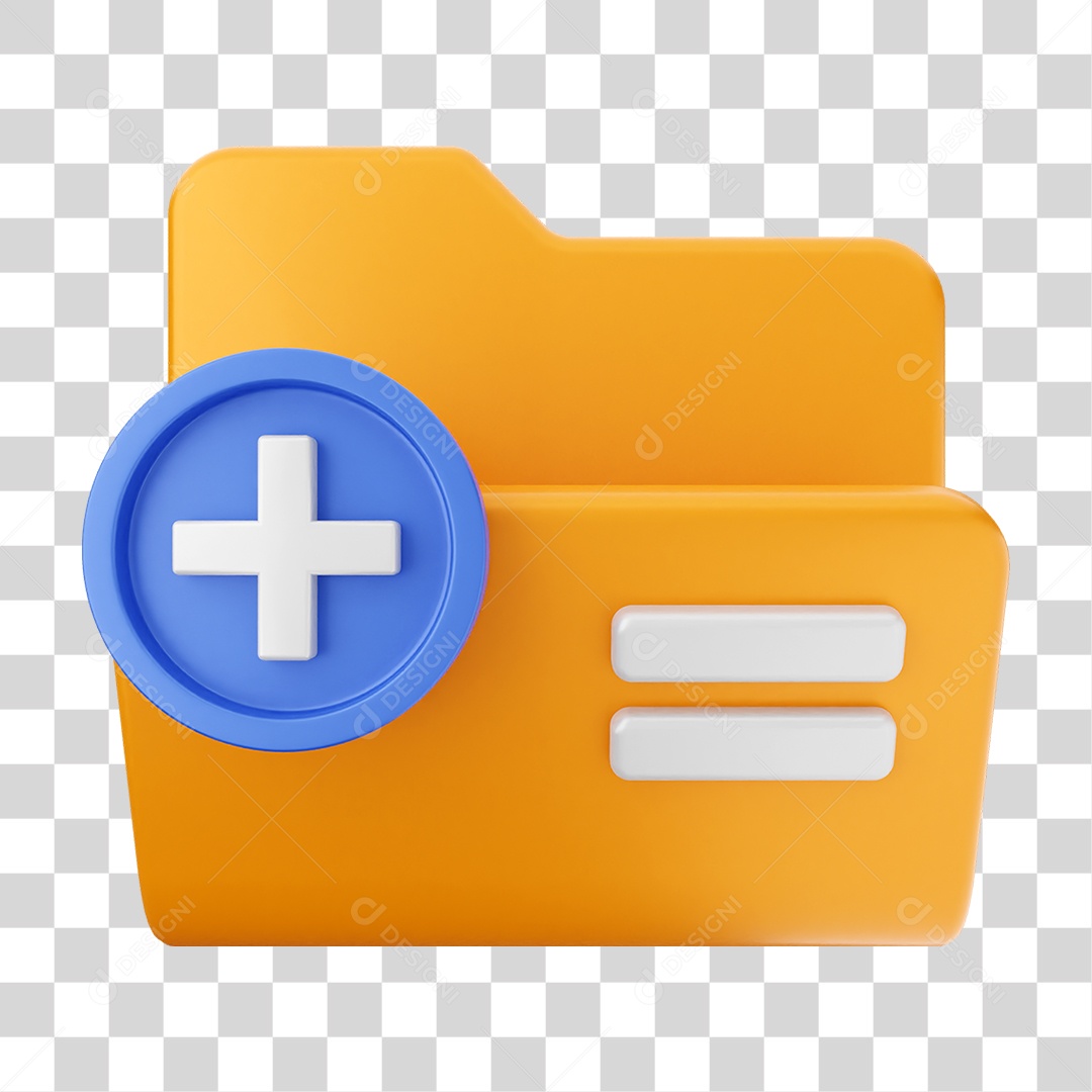 Pasta de Arquivos PNG Transparente