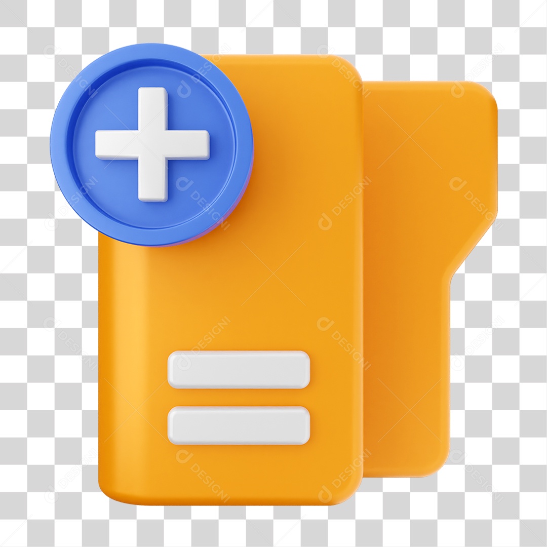 Pasta de Arquivos PNG Transparente