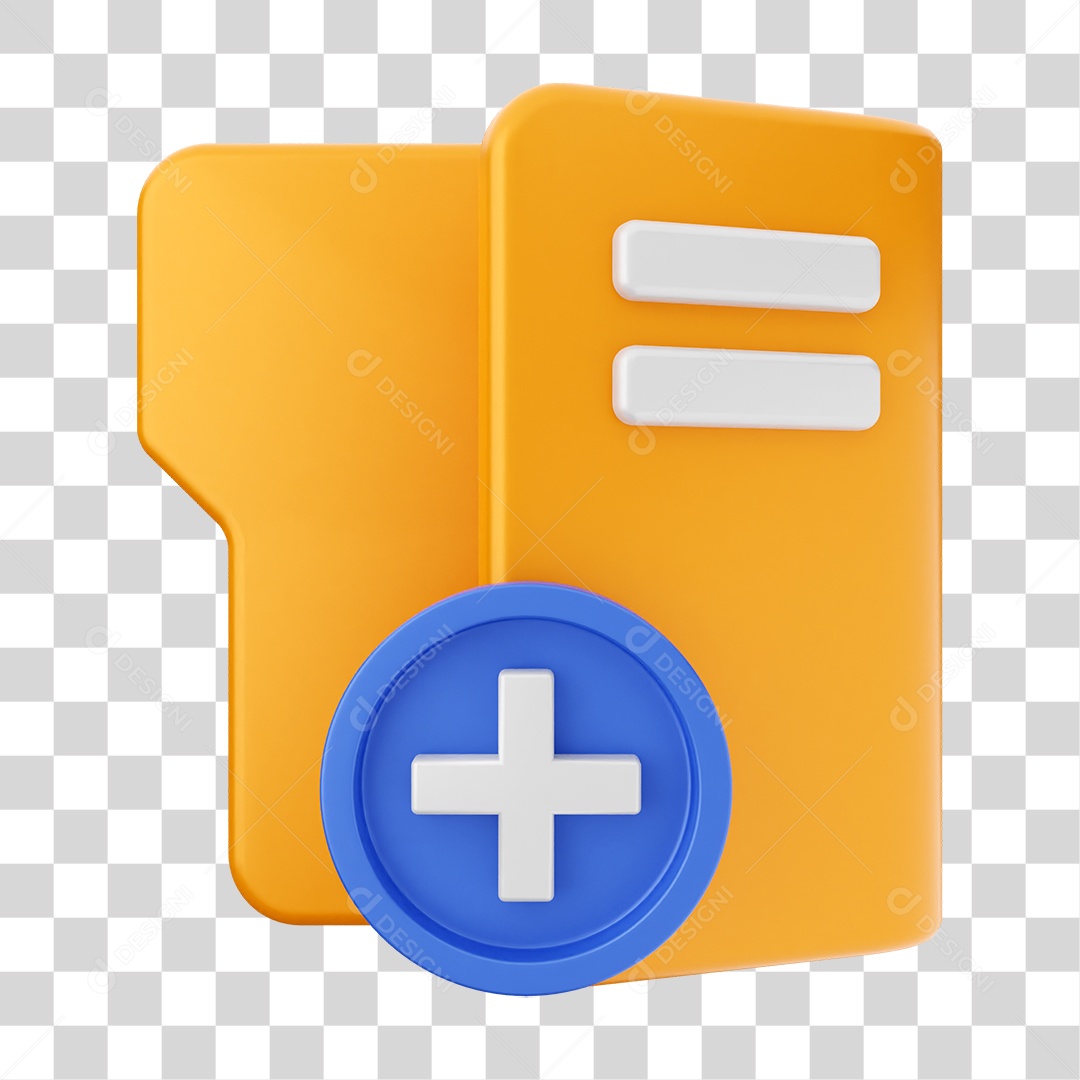 Pasta de Arquivos PNG Transparente