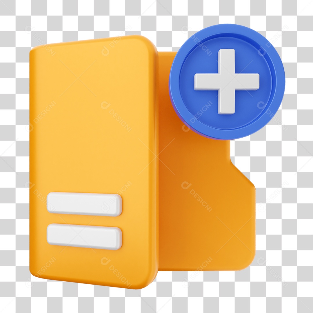 Pasta de Arquivos PNG Transparente