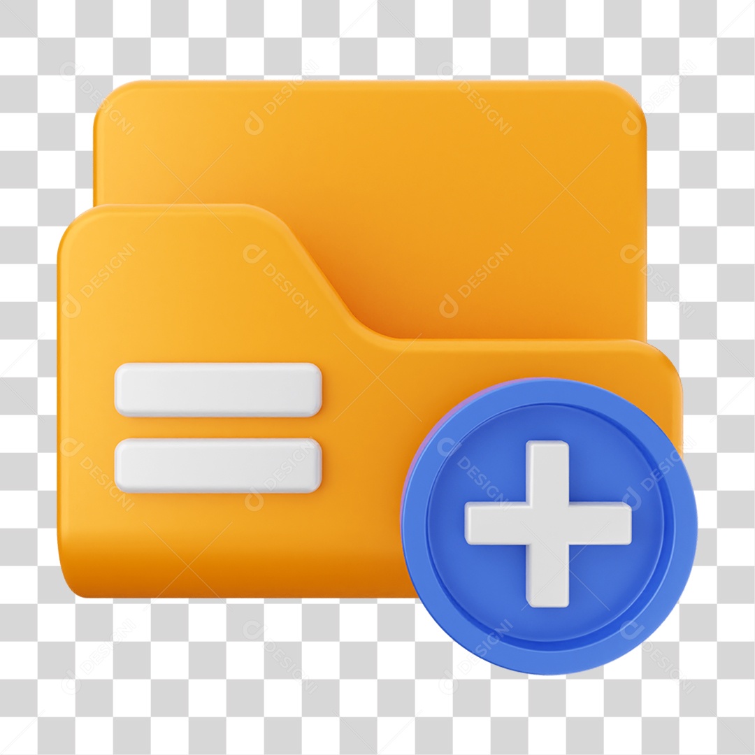 Pasta de Arquivos PNG Transparente