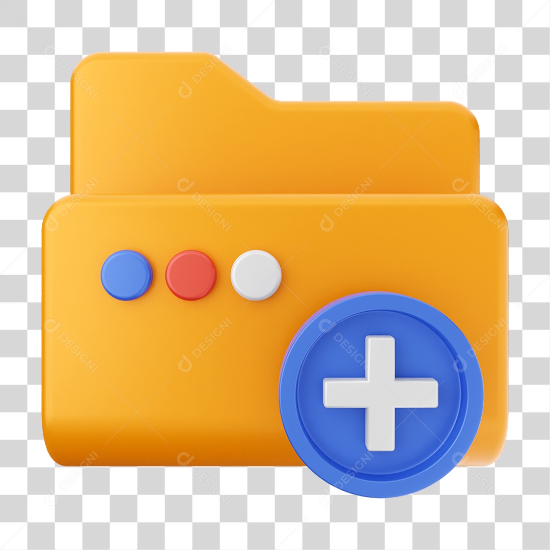 Pasta de Arquivos PNG Transparente