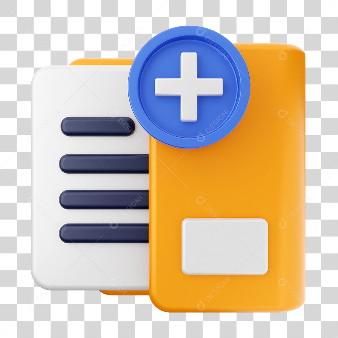 Pasta de Arquivos PNG Transparente