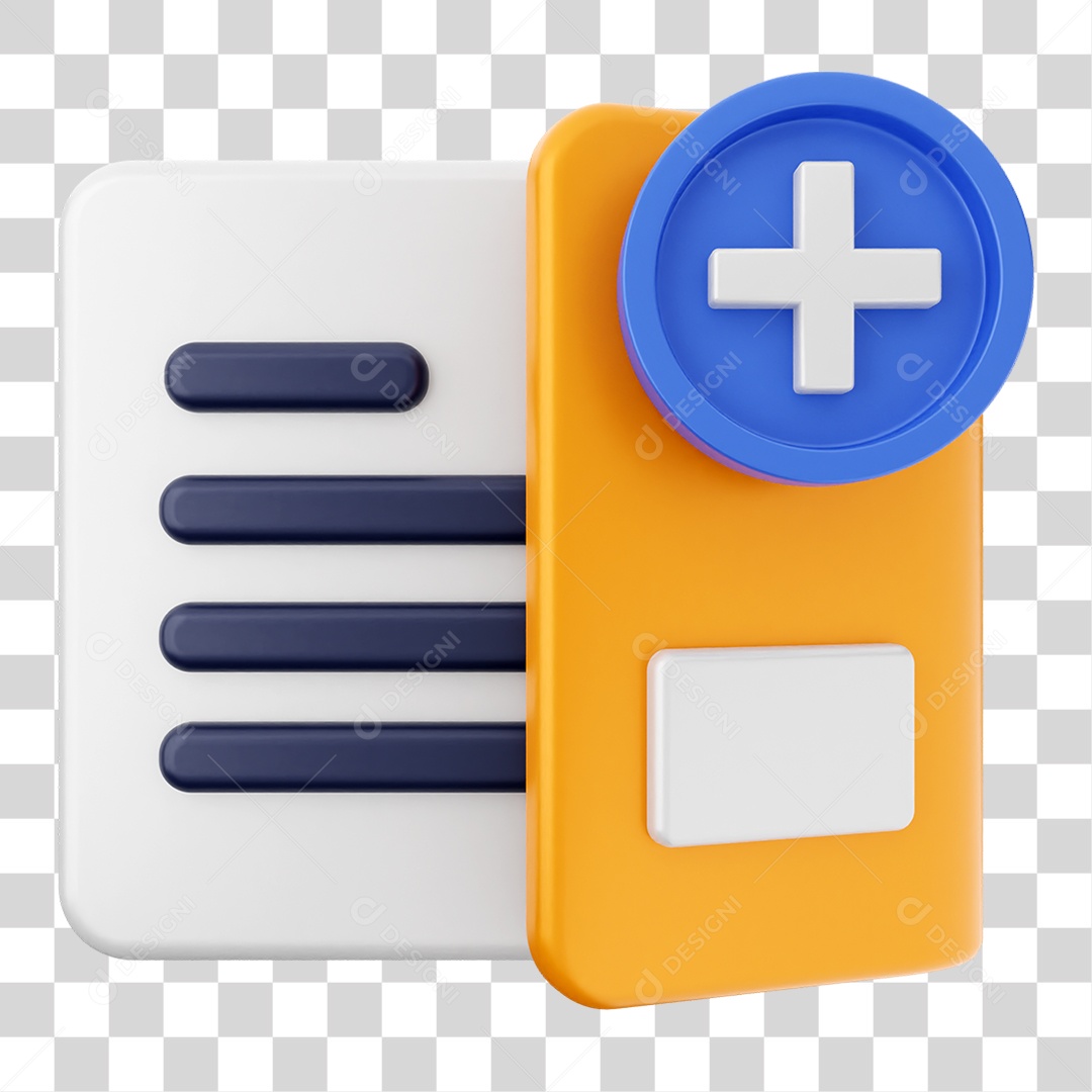 Pasta de Arquivos PNG Transparente