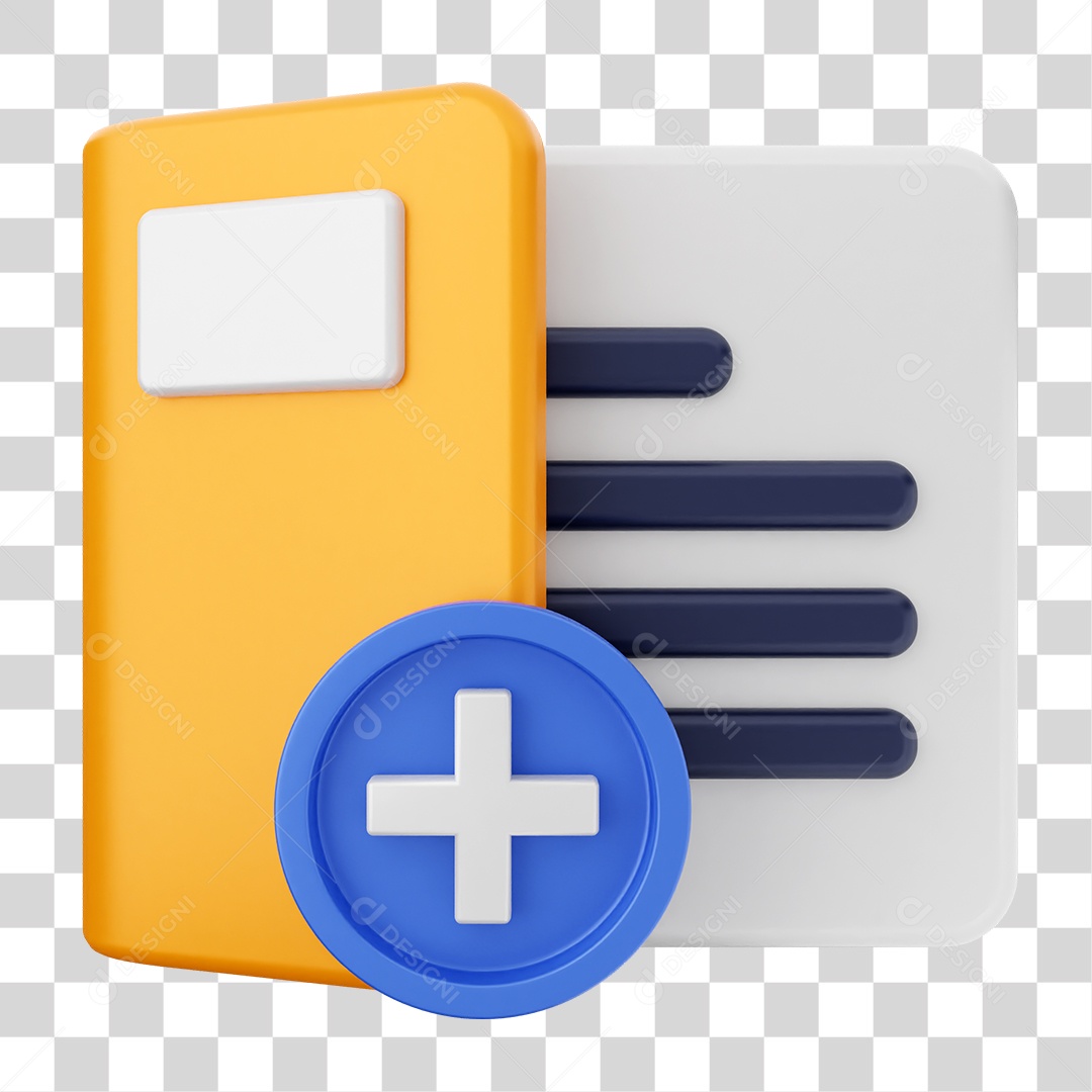 Pasta de Arquivos PNG Transparente