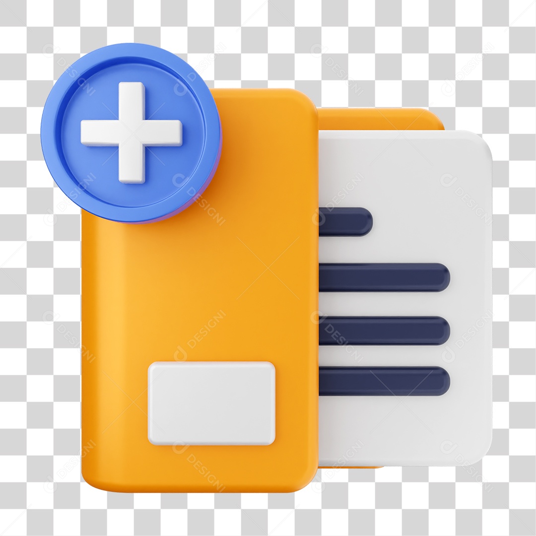 Pasta de Arquivos PNG Transparente