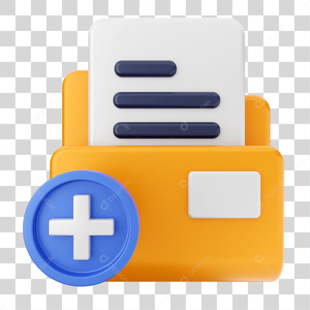Pasta de Arquivos PNG Transparente