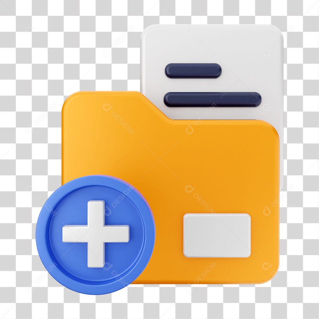 Pasta de Arquivos PNG Transparente
