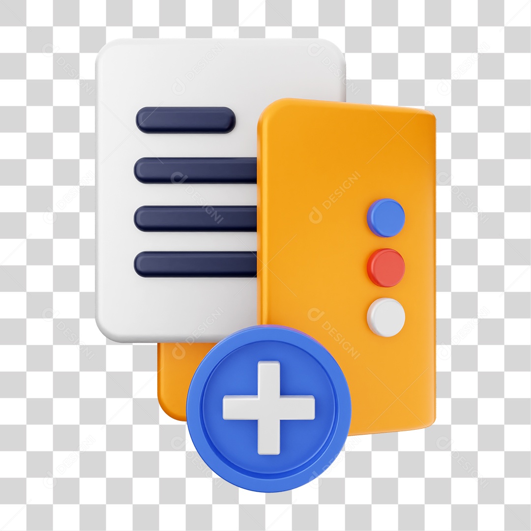 Pasta de Arquivos PNG Transparente