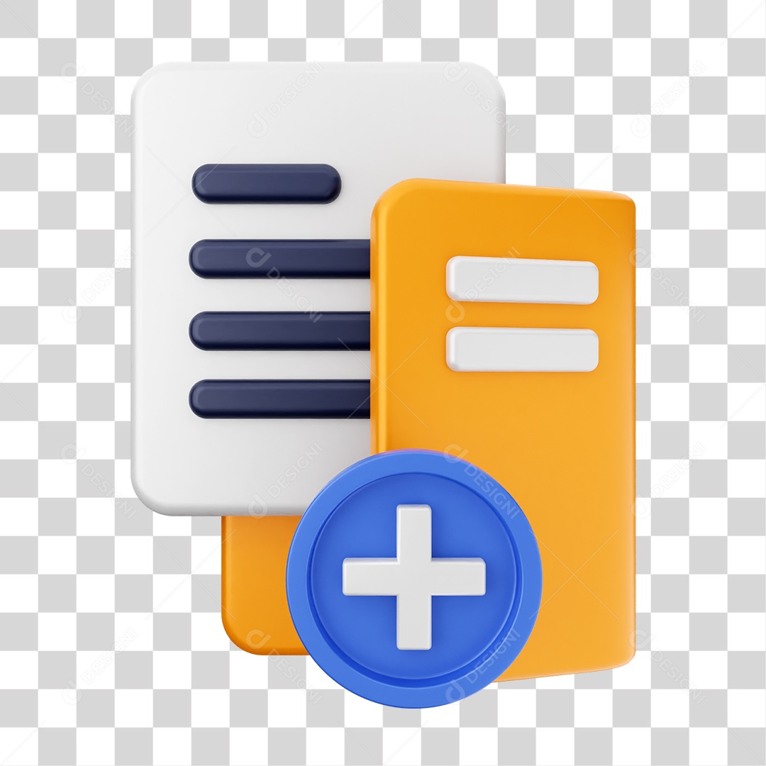 Pasta de Arquivos PNG Transparente