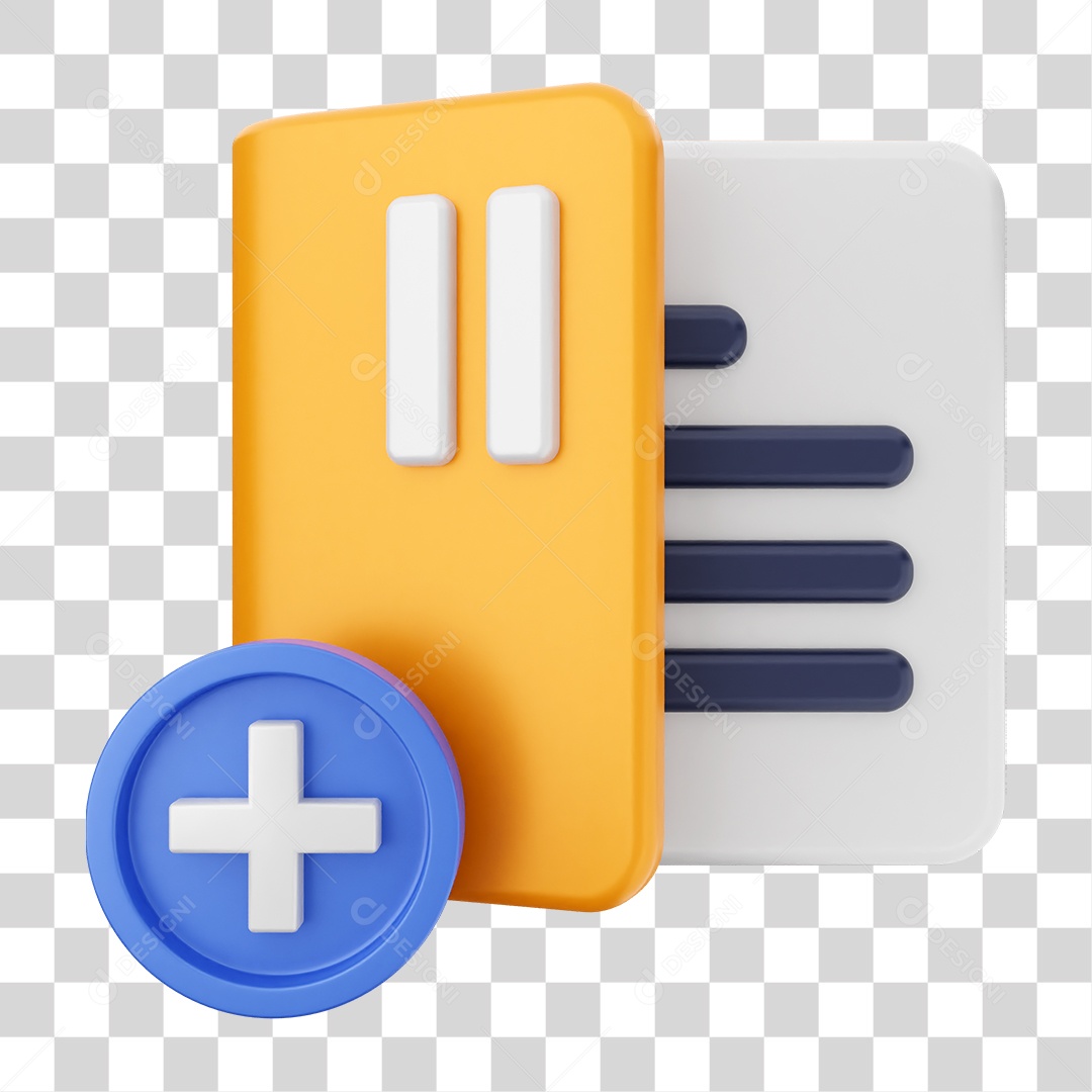 Pasta de Arquivos PNG Transparente