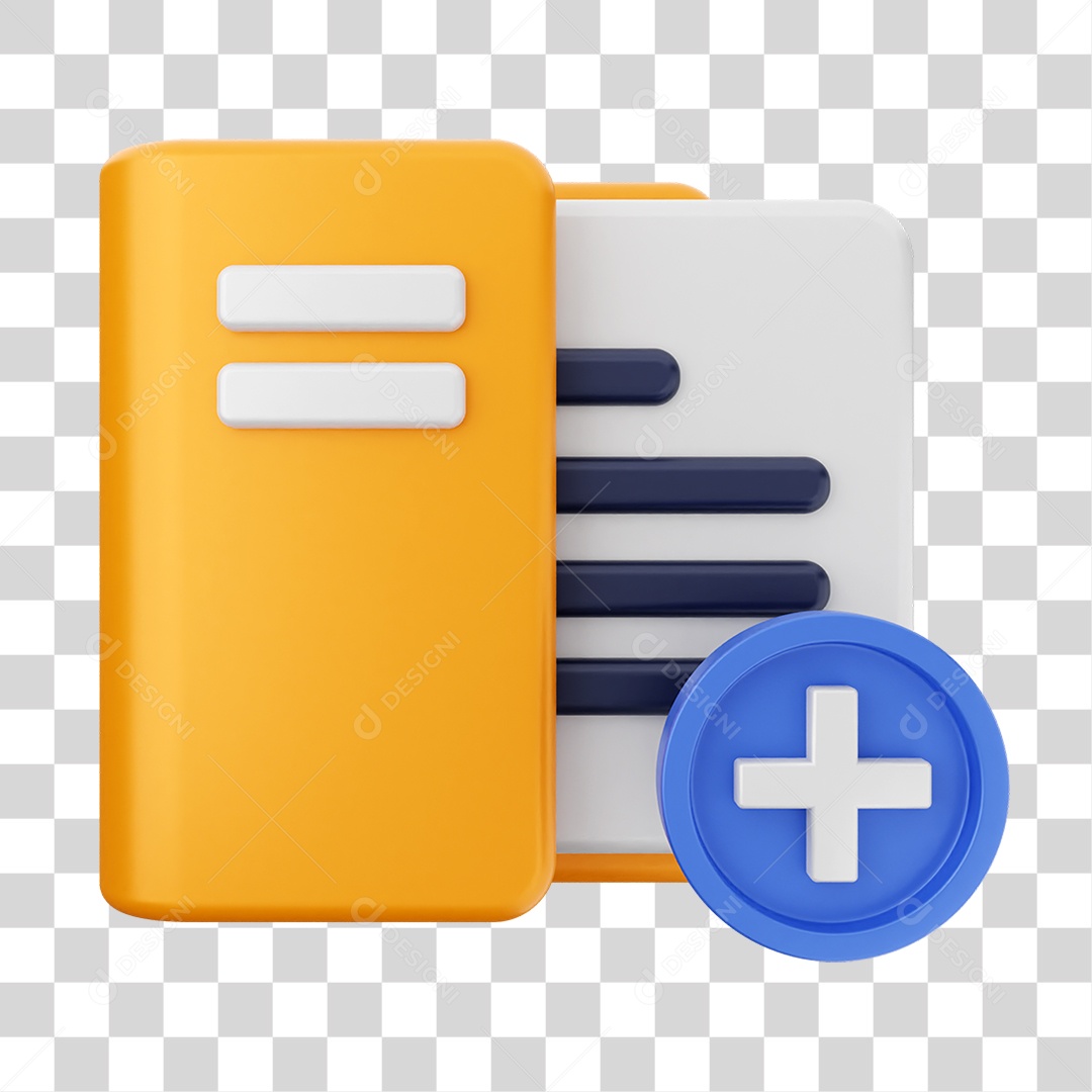 Pasta de Arquivos PNG Transparente