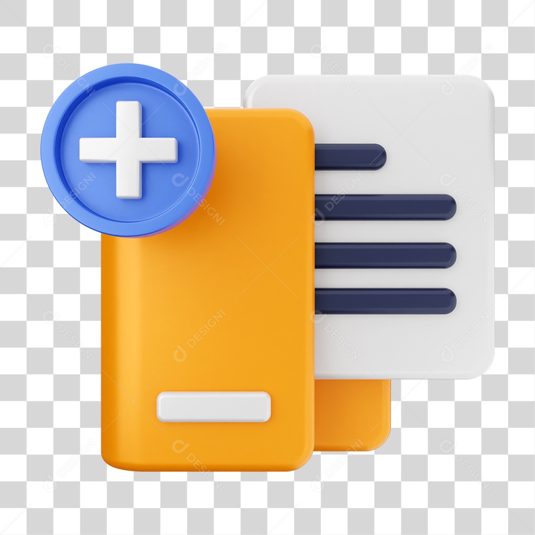 Pasta de Arquivos PNG Transparente