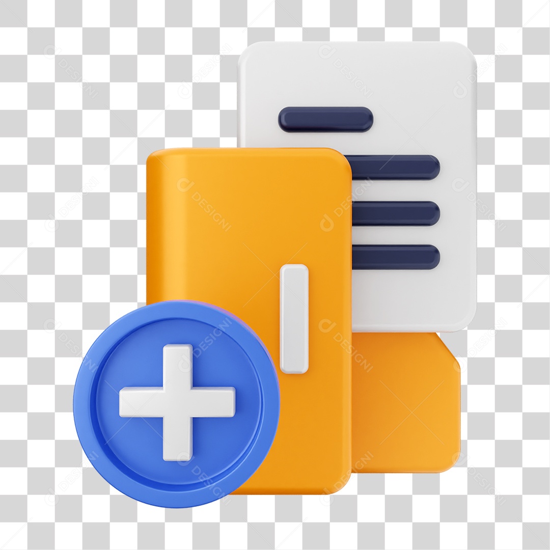 Pasta de Arquivos PNG Transparente