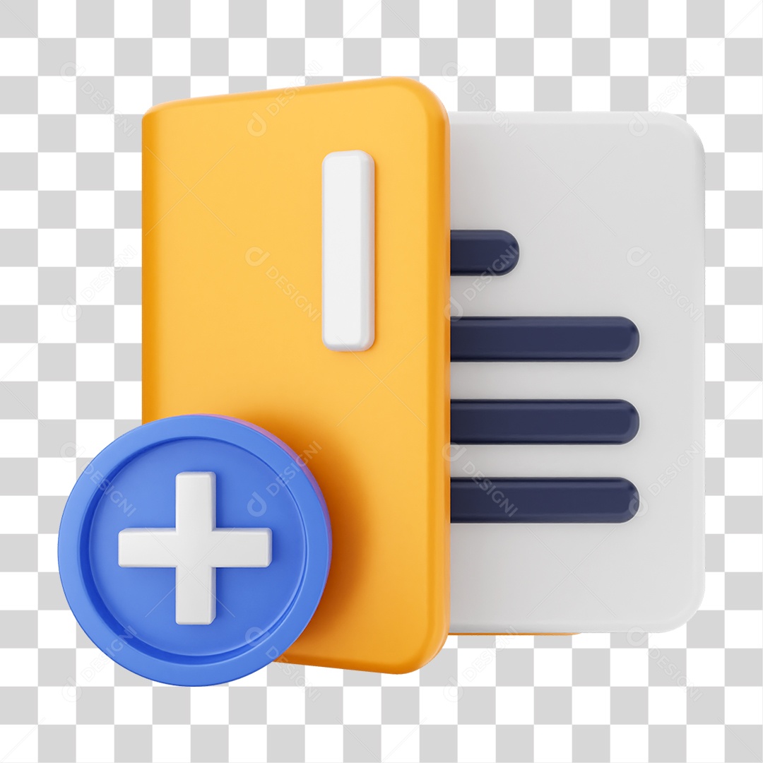 Pasta de Arquivos PNG Transparente