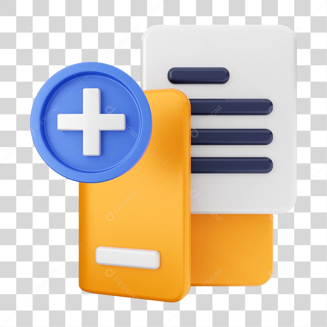 Pasta de Arquivos PNG Transparente